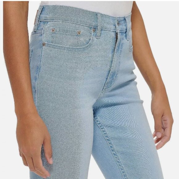 Calvin Klein Jeans Women High Rise Skinny Jean Light Blue (Marina) - Picture 3 of 4